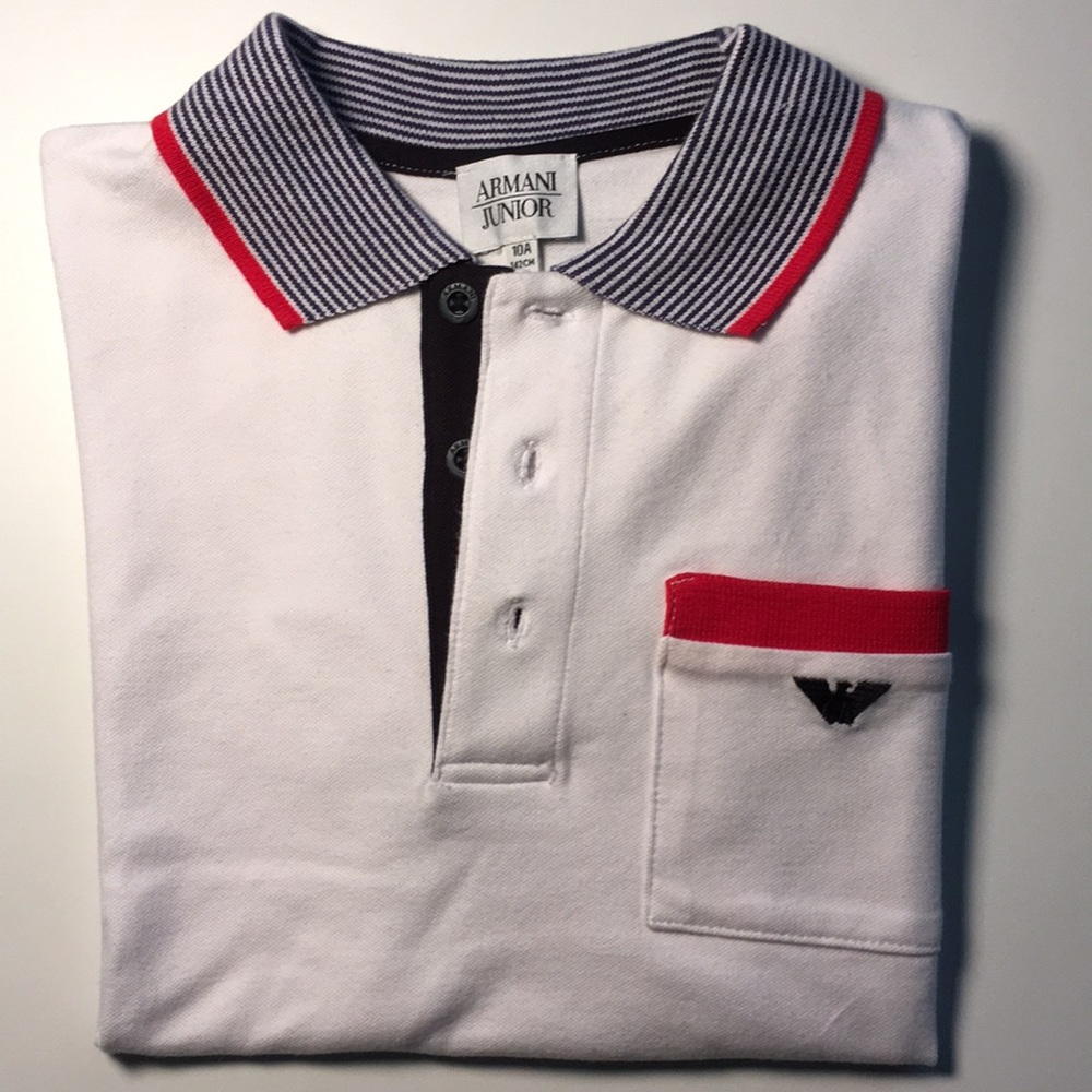 SALE! Authentic 100% cotton Armani Junior shirt.
